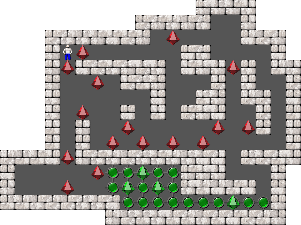 Sokoban Jean-Pierre Kent level 65